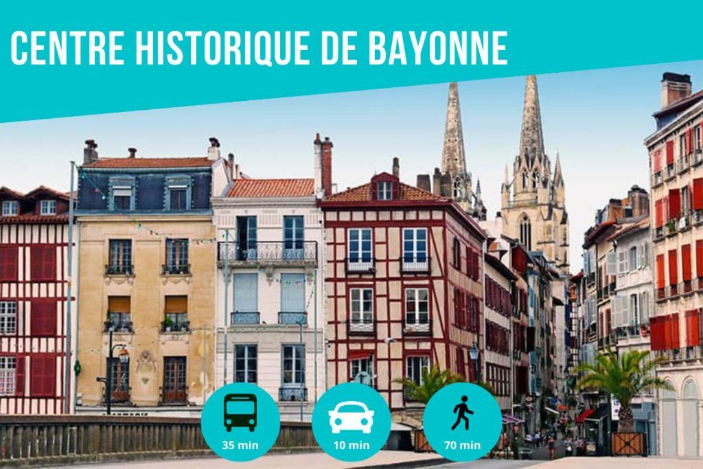 Confort-Appartement Le Maia アングレット エクステリア 写真