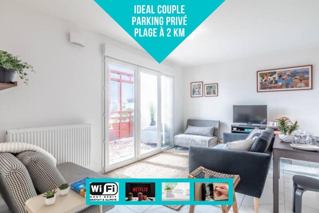 Confort-Appartement Le Maia アングレット エクステリア 写真